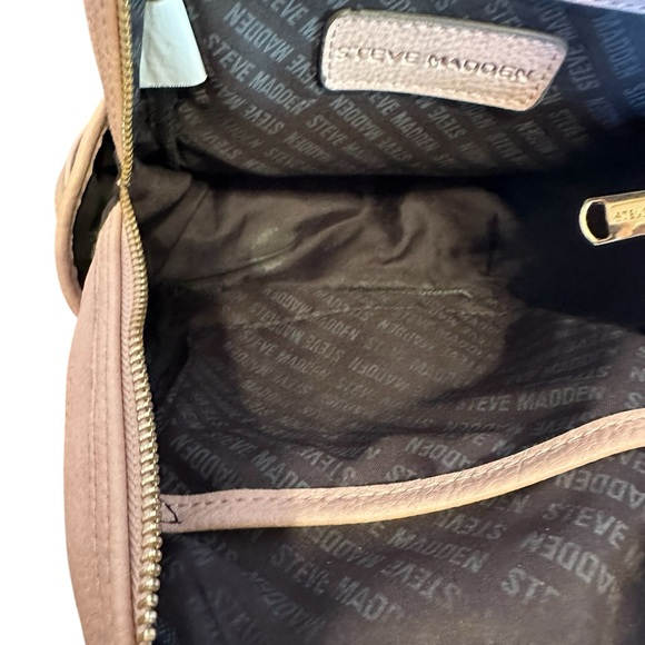 Steve Madden Light Blush Perforated Mini Backpack main image 4